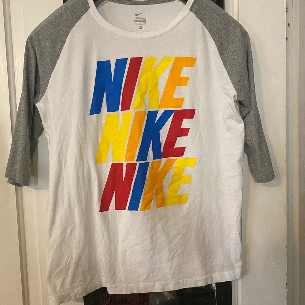 Women’s nike baseball tee